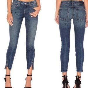 Amo Twist Zip Denim Jeans Sapphire Color size 29